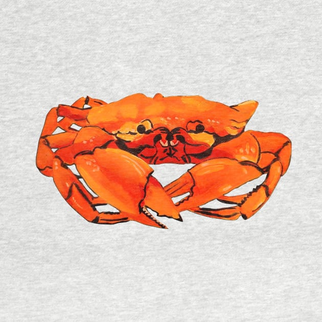 Funny Crab by PaintingsbyArlette